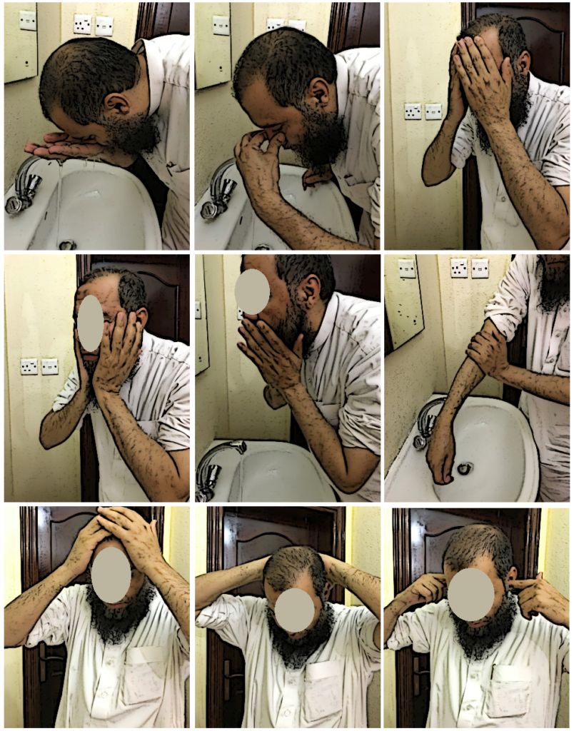 definition of ablution - how to do ablution
